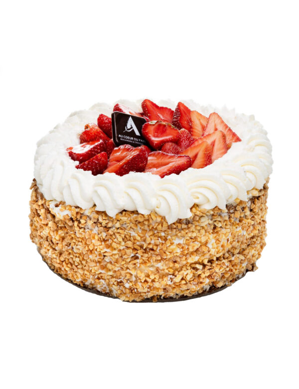 Shortcake Fraise-vanille