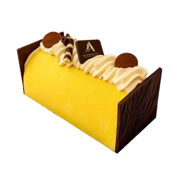 Bûche – Délice citron framboise