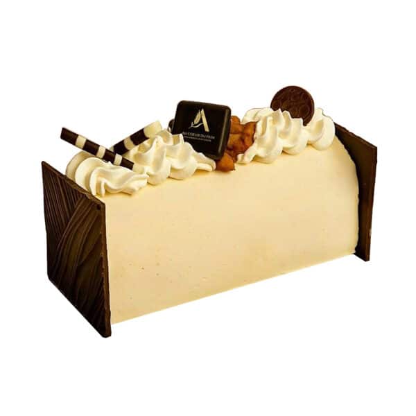 Bûche – Élégance d'hiver